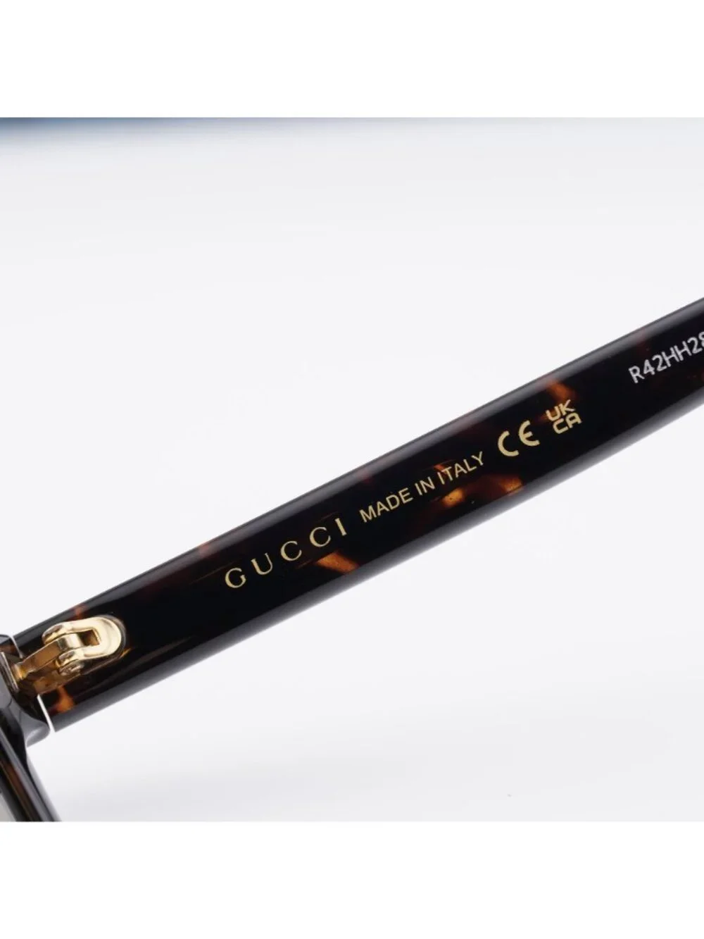 Gucci GG2106S 002 Men Square Sunglasses - Dark Havana / Brown